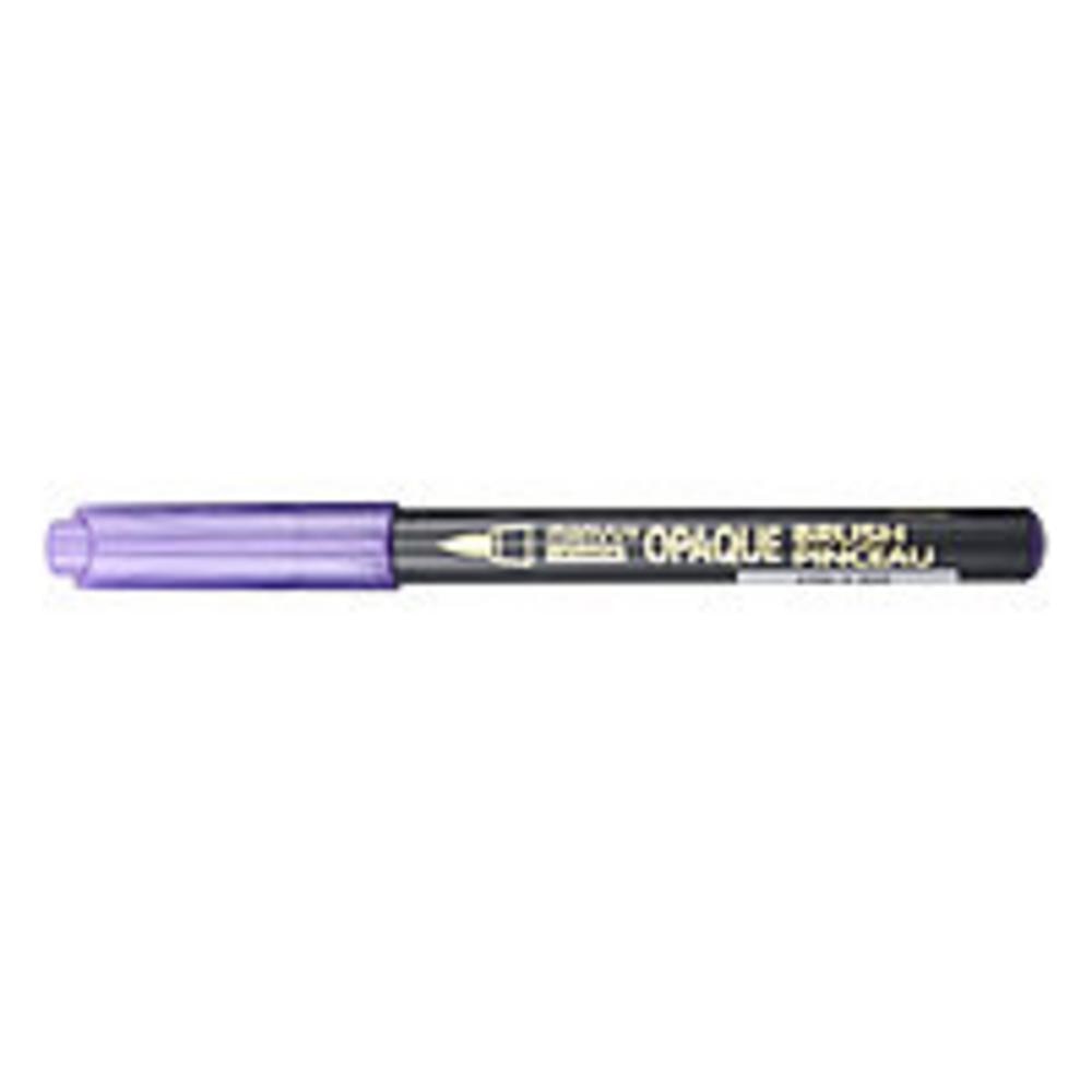 Uchida, Brush Marker, Art & School, Opaque, Metallic, 748379, Metallic Purple